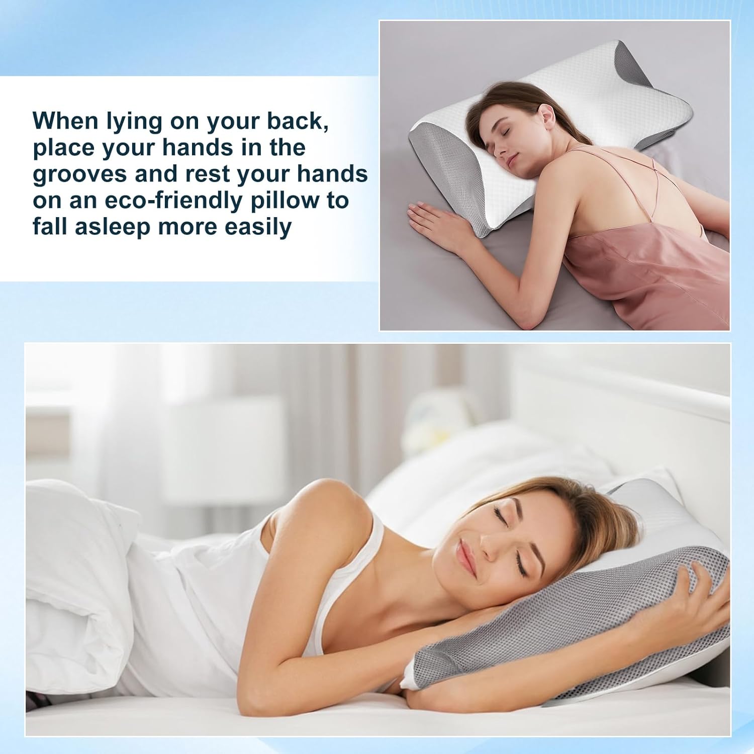 Bloomora™ Orthopedic Memory Foam Pillow